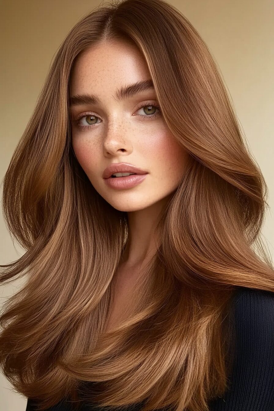 Golden Brown Hair Color 2025: Trend with Stunning Shades