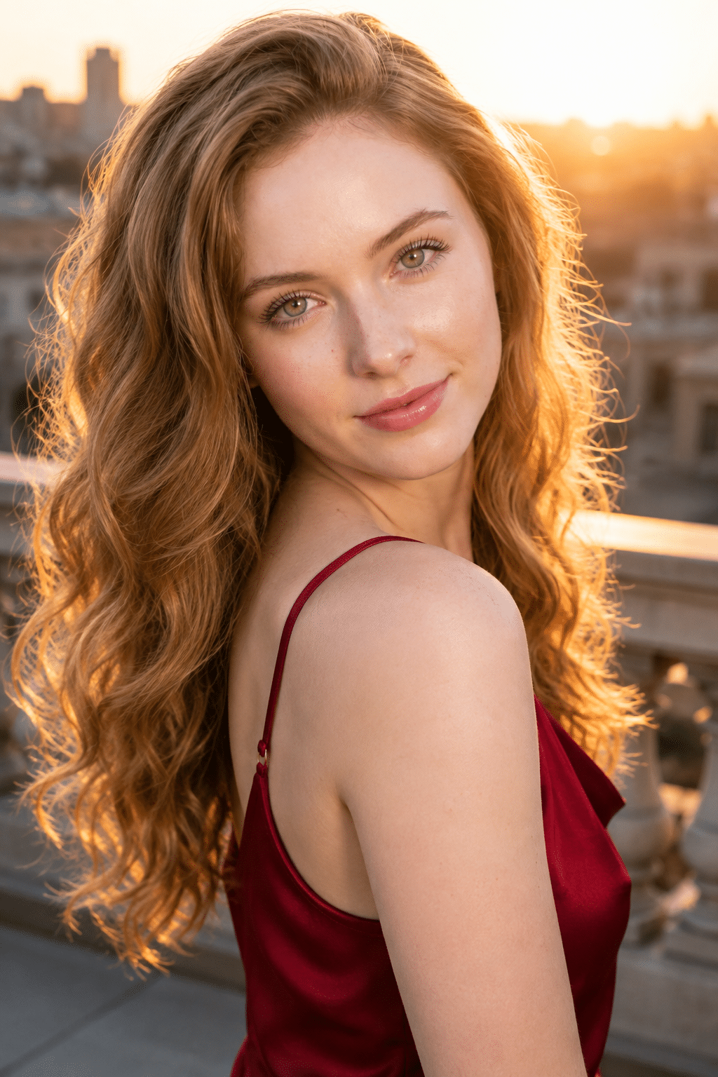 Soft Auburn Curls: Romantic Long Hair Ideas with Natural Volume 2 Soft Auburn Curls