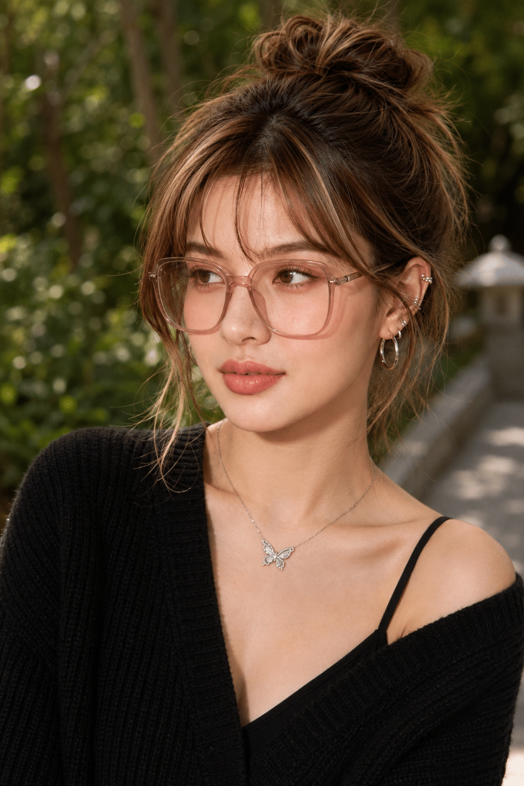 Chic Messy Bun Inspiration: Effortless Updo Ideas for an Elegant Everyday Look 3 Chic Messy Bun Inspiration
