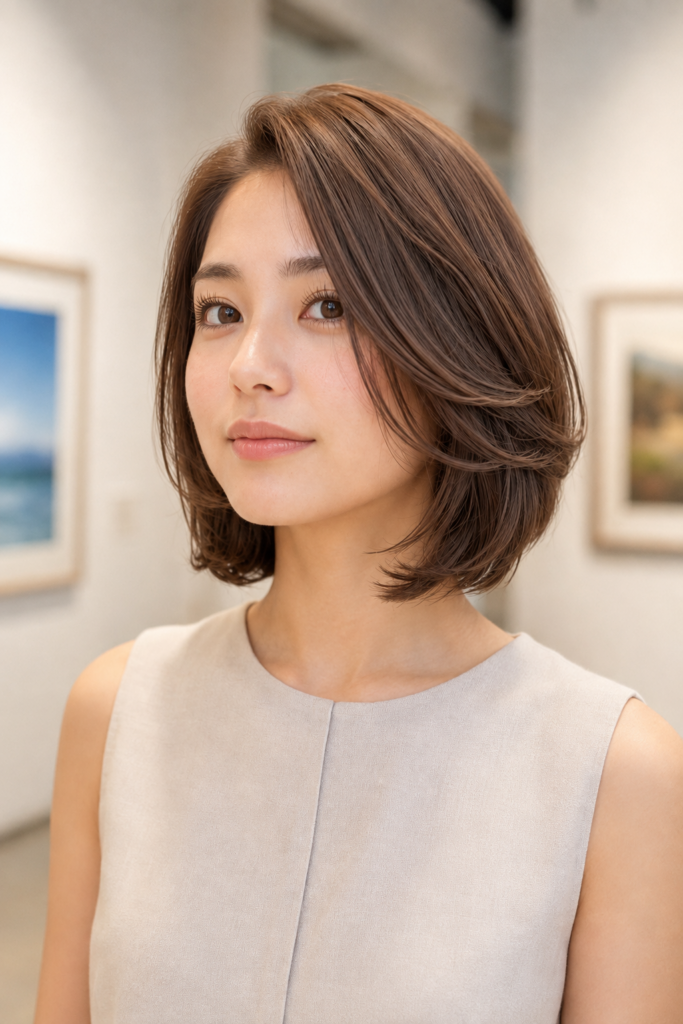 Soft Layered Bob Hair Ideas
