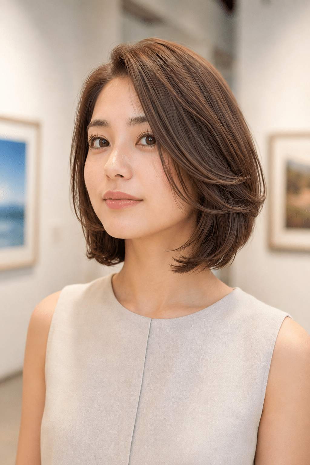Soft Layered Bob Hair Ideas