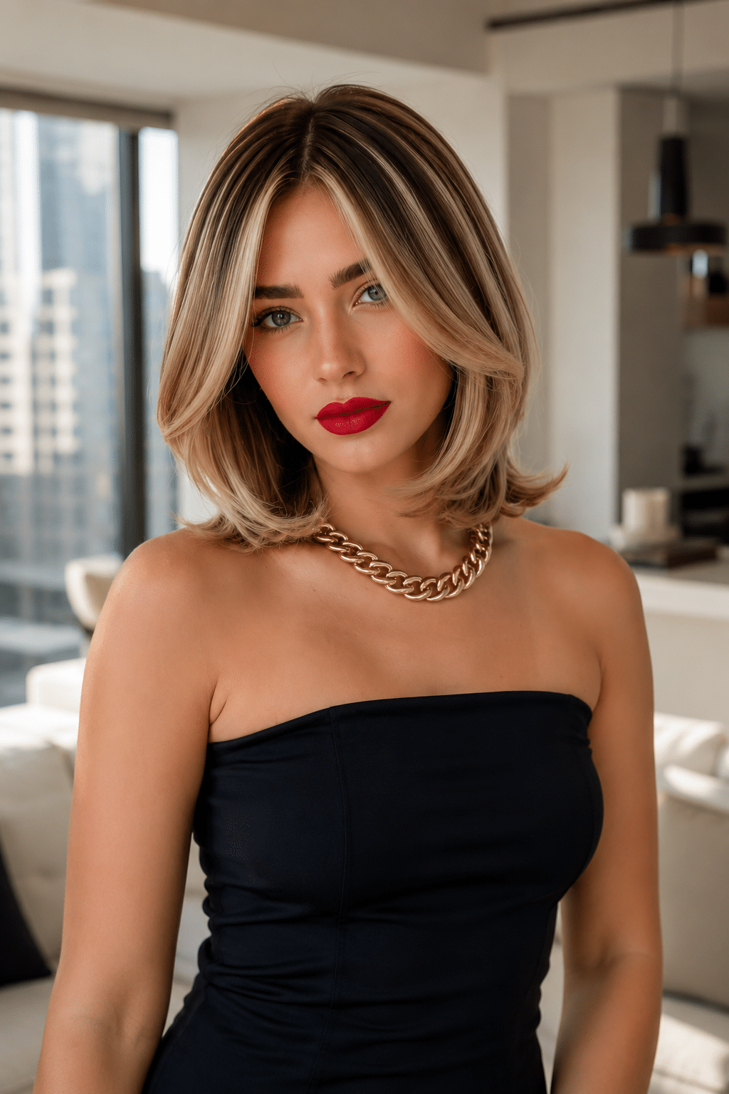 Effortless Blonde Bob: Chic, Modern Hair Inspiration for a Fresh Look 2 Effortless Blonde Bob