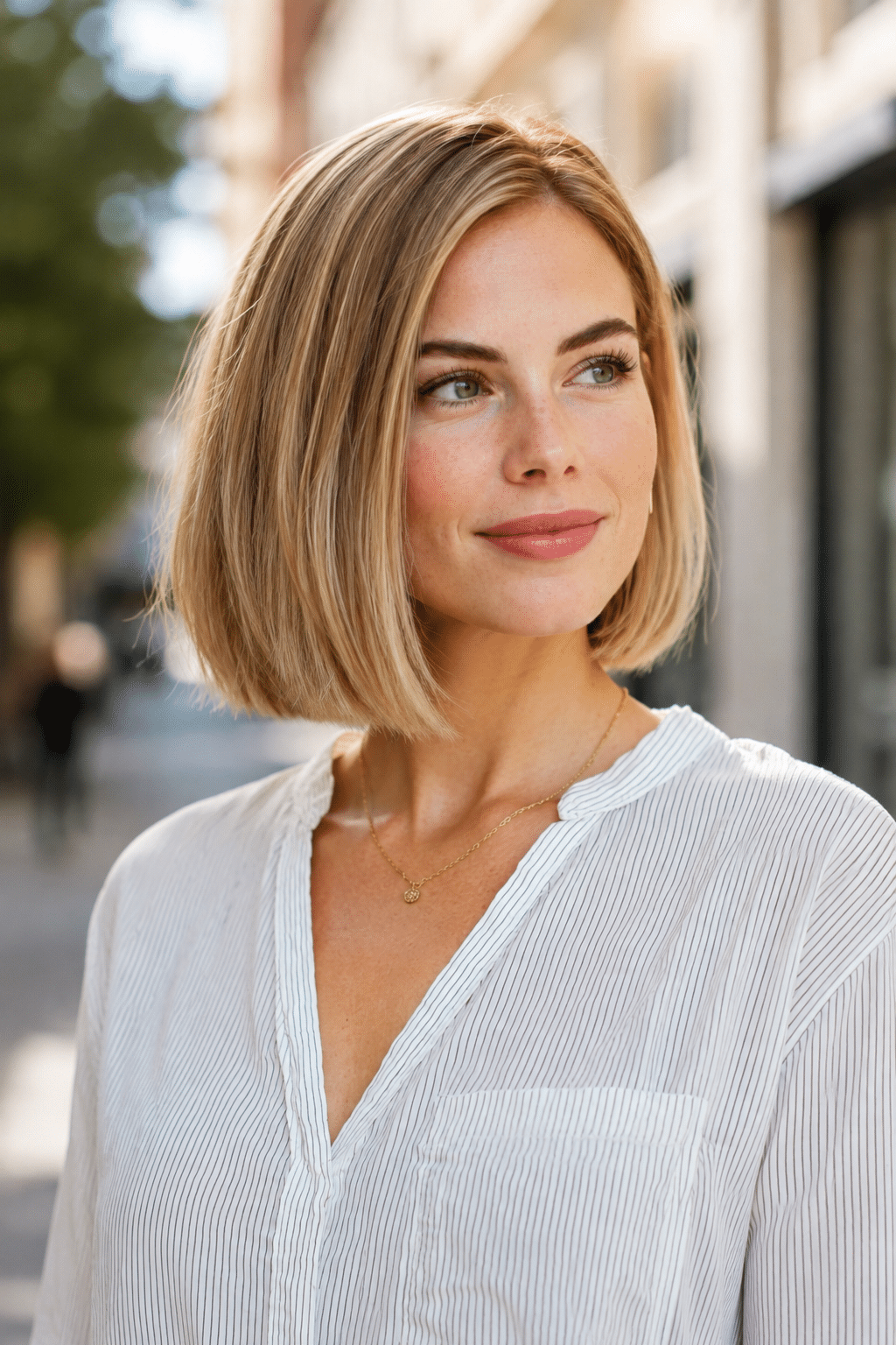 Sleek Blonde Bob Hair Ideas