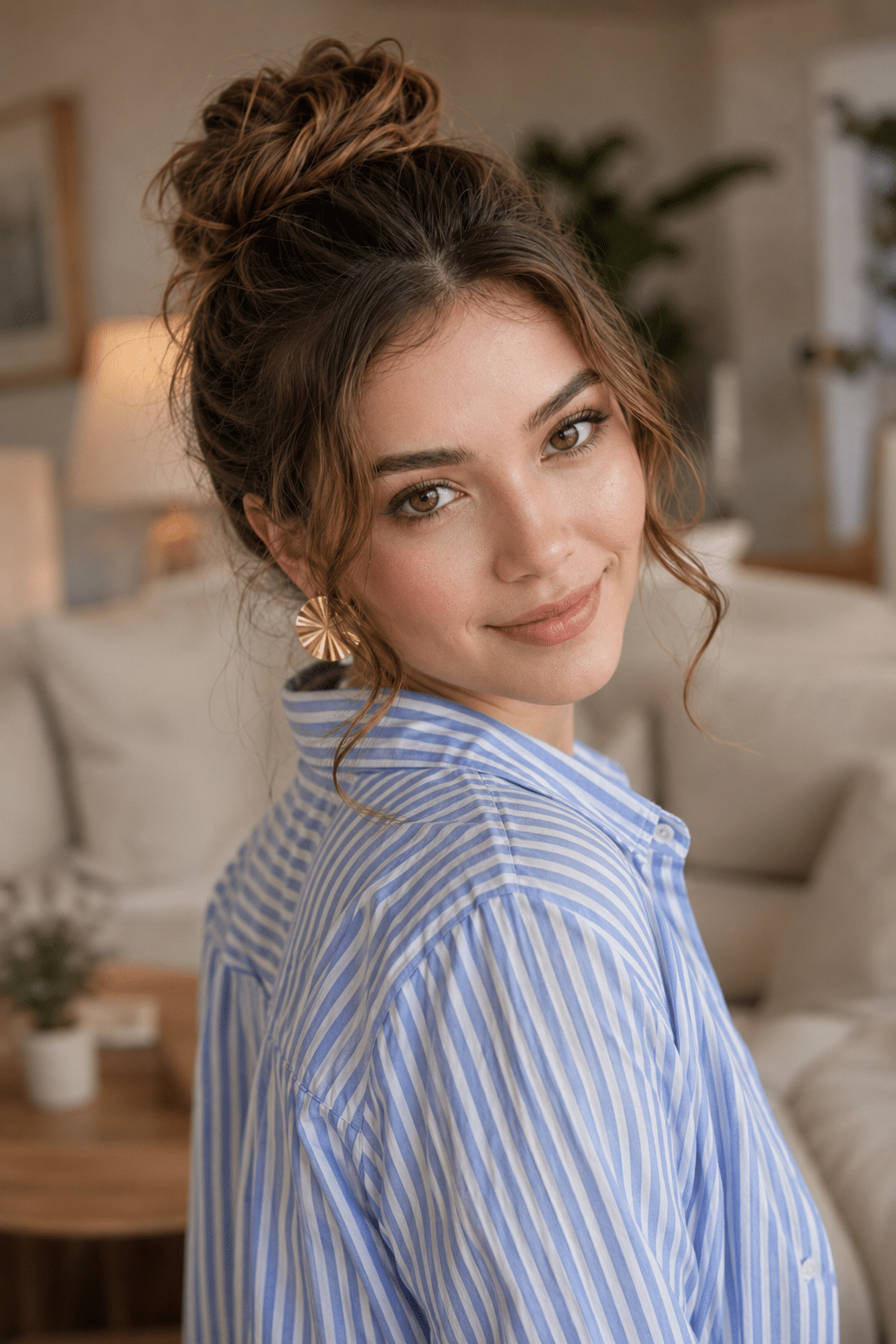 Soft Messy Updo Ideas: Effortless, Romantic & Beautiful Hair Inspiration 2 Soft Messy Updo Ideas