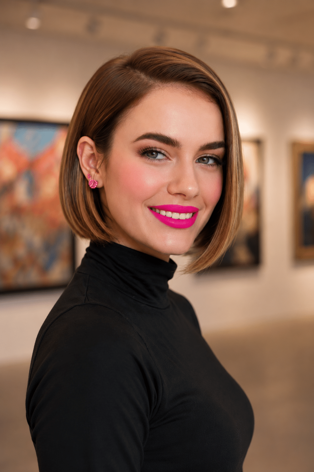 Sleek bob hairstyle ideas