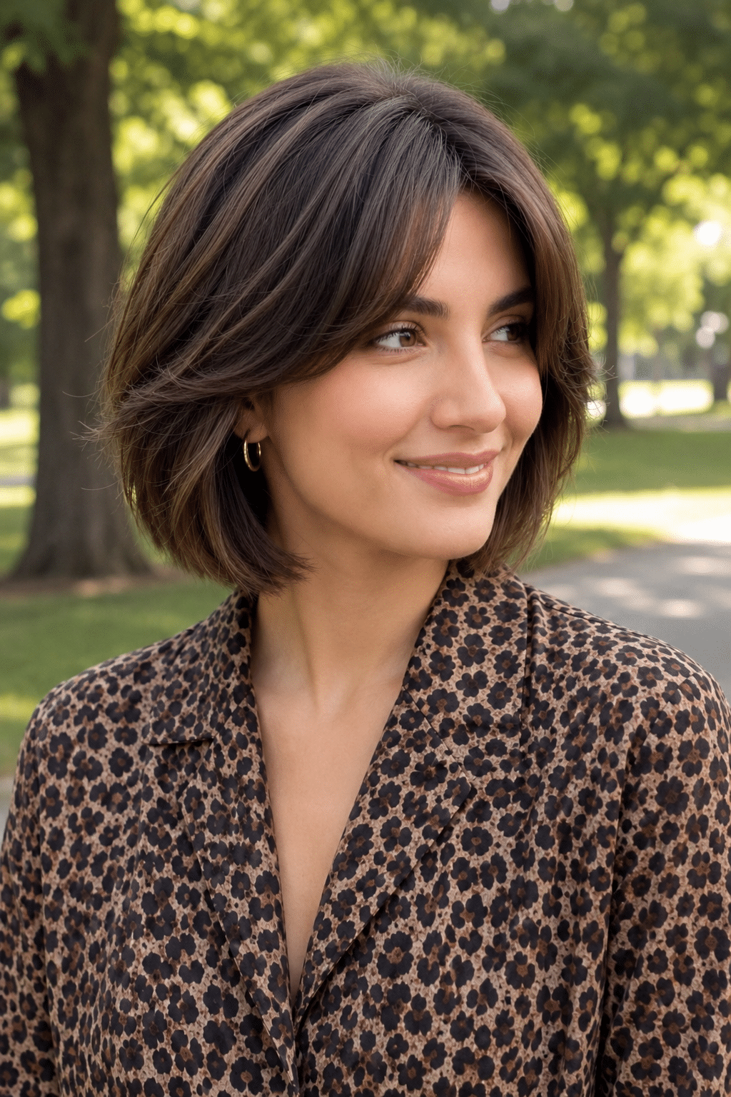 chic layered bob