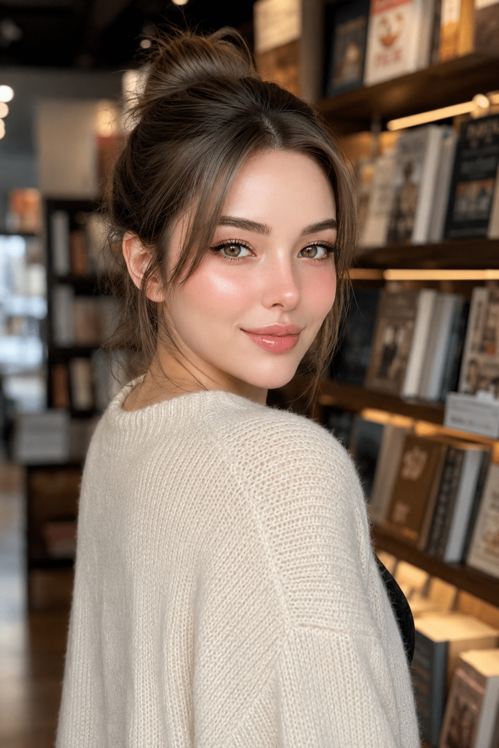 Soft Brunette Updo Ideas: Elegant, Effortless Hairstyles for Every Occasion 2 Soft Brunette Updo Ideas