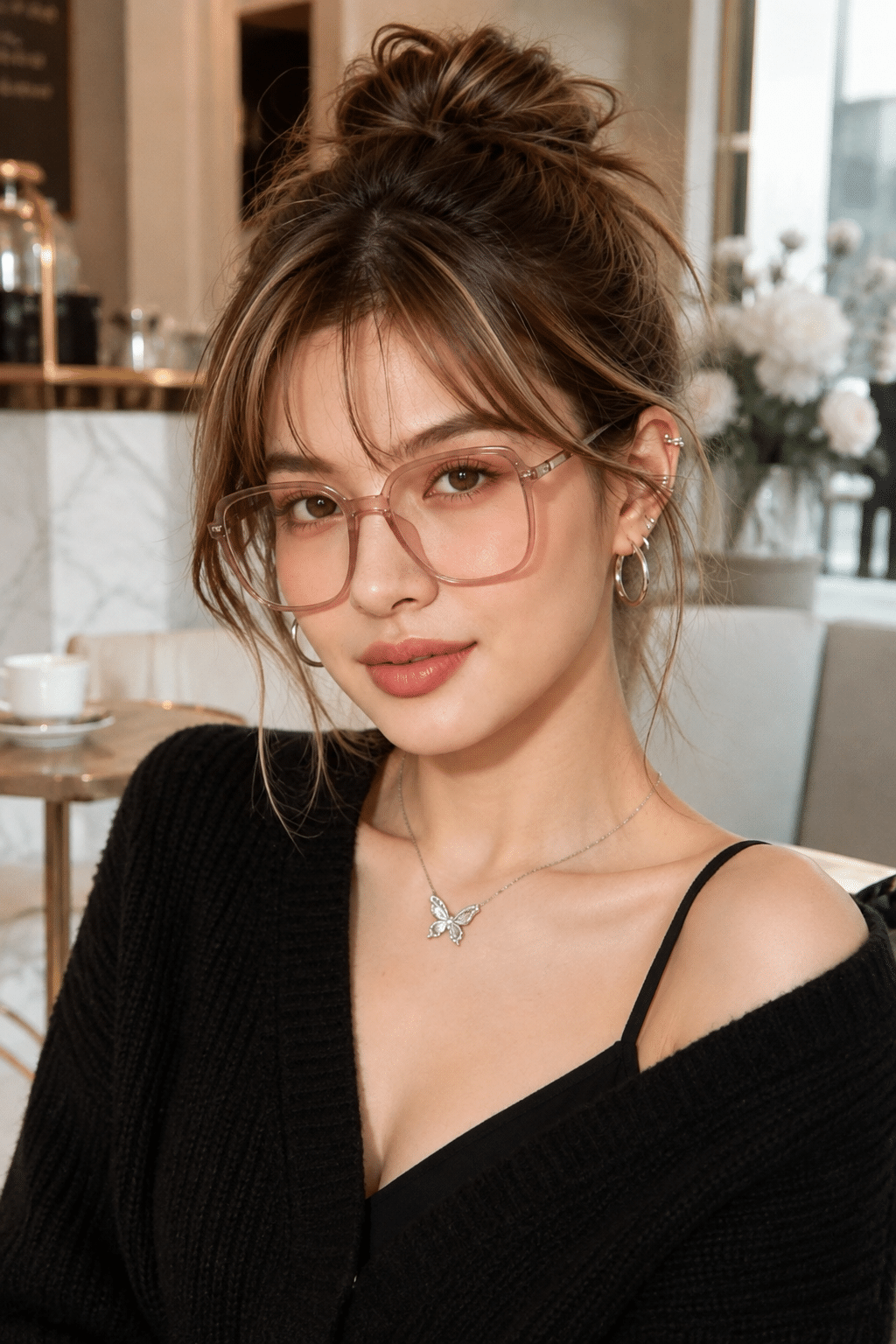 Chic Messy Bun Inspiration