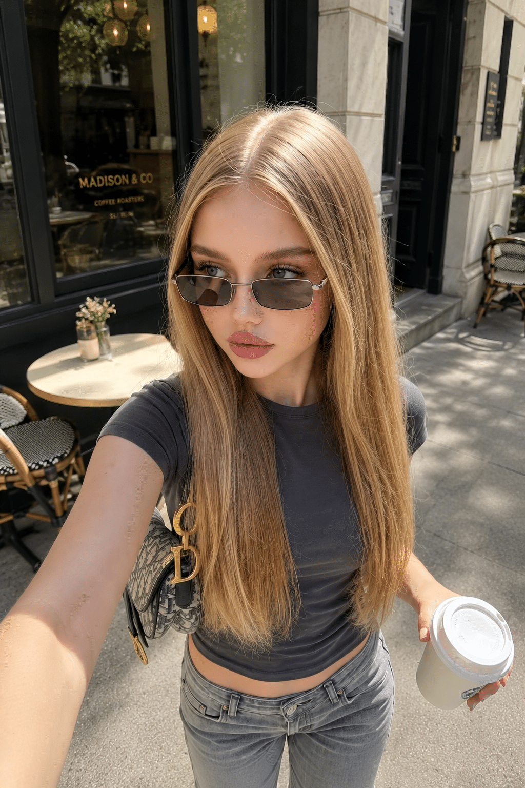 Effortless Everyday Beauty With Long Straight Blonde Hair 3 effortless everyday beauty