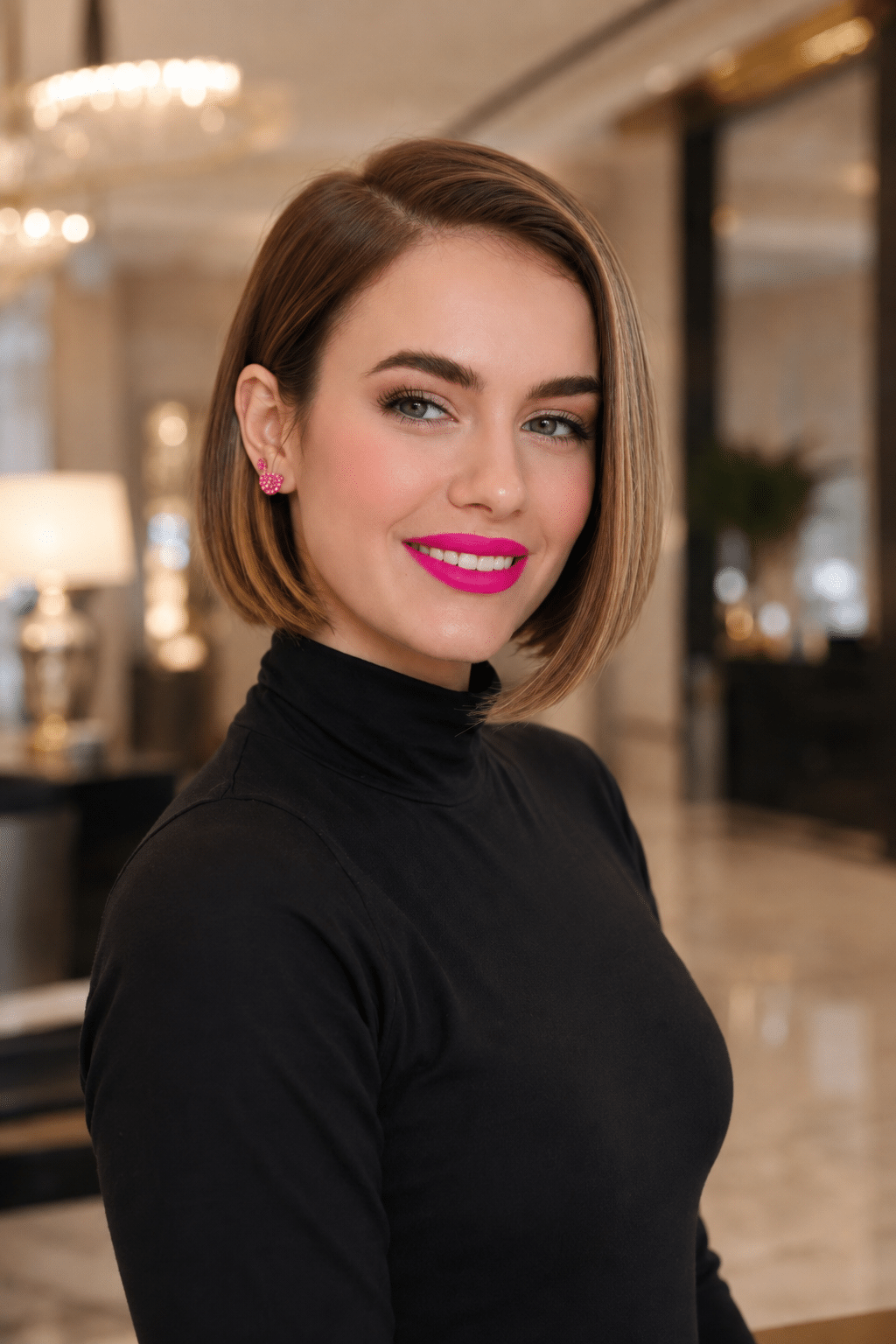 Sleek Bob Hairstyle Ideas for a Chic, Glossy Finish 3 Sleek bob hairstyle ideas