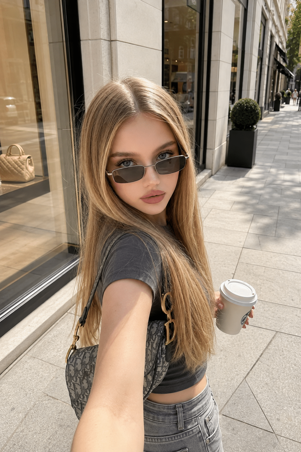 Effortless Everyday Beauty With Long Straight Blonde Hair 2 effortless everyday beauty