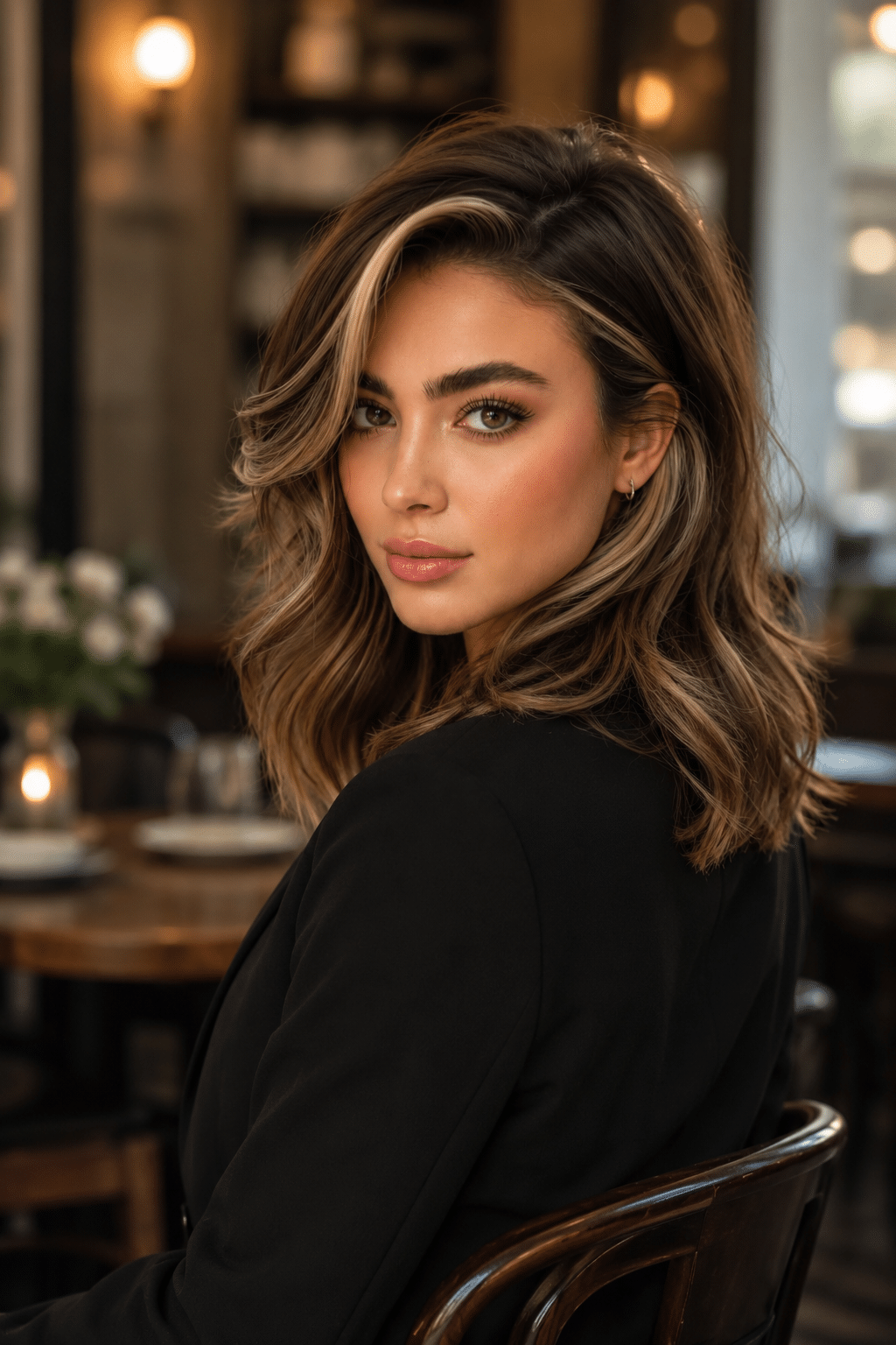 Soft Brunette Bob Ideas