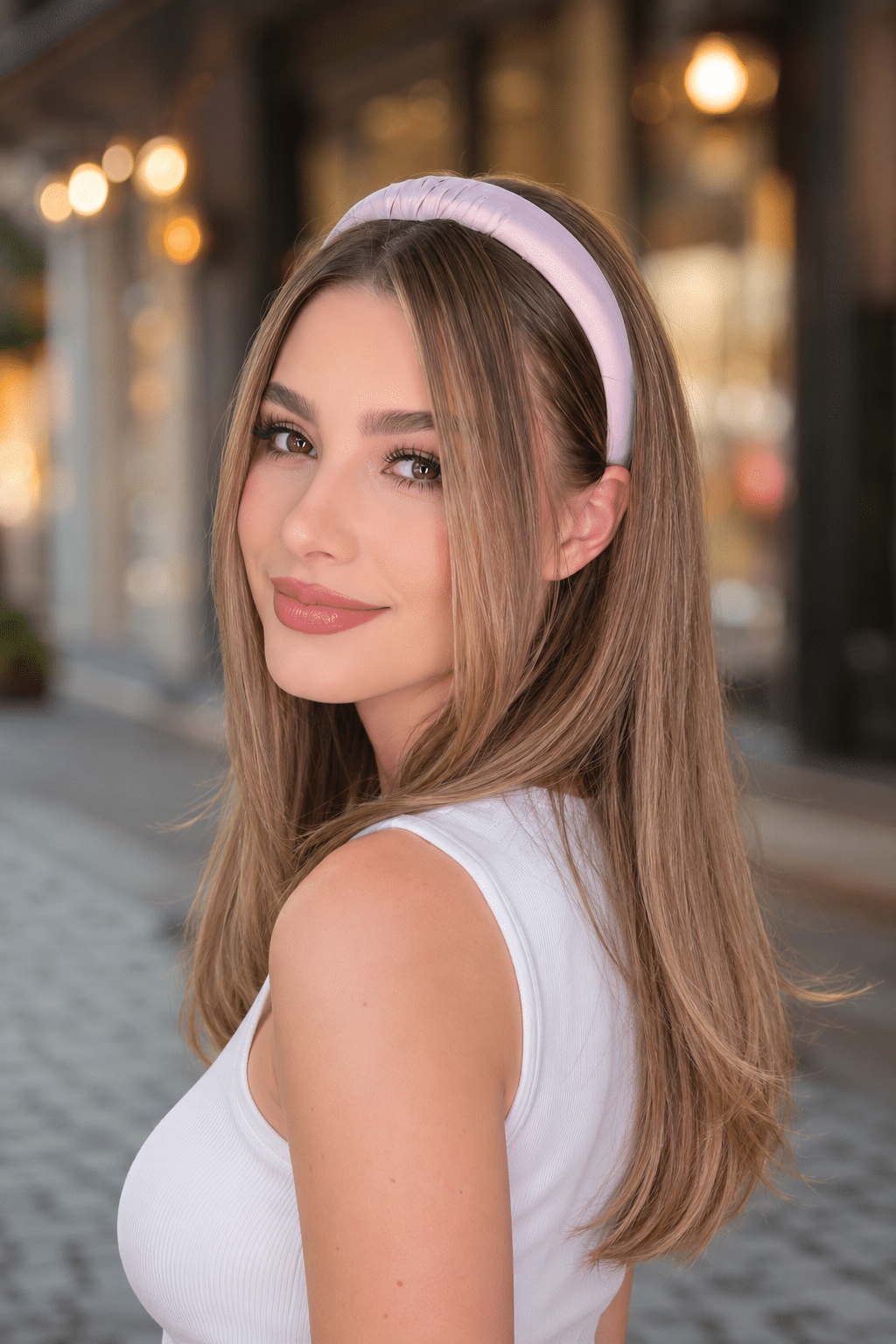 Headband Hairstyle Ideas for Long, Silky Hair and Effortless Everyday Glam 3 Headband hairstyle ideas