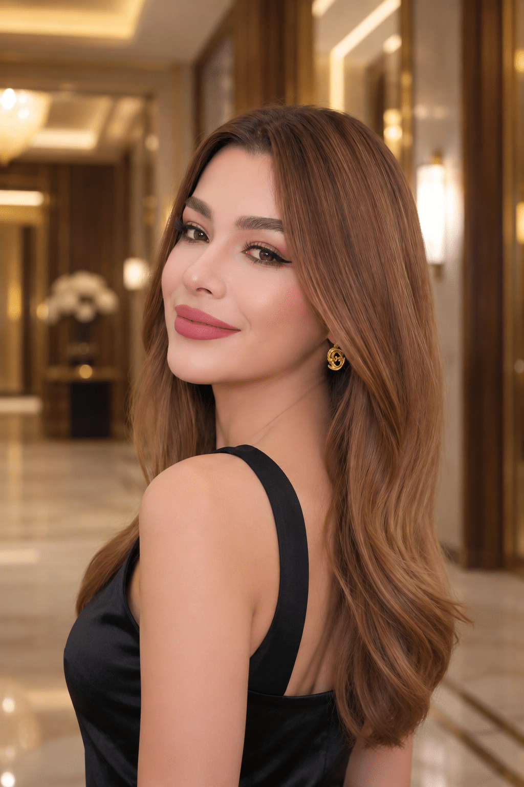Soft Brunette Layers: Silky Movement and Timeless Volume 3 Soft brunette layers