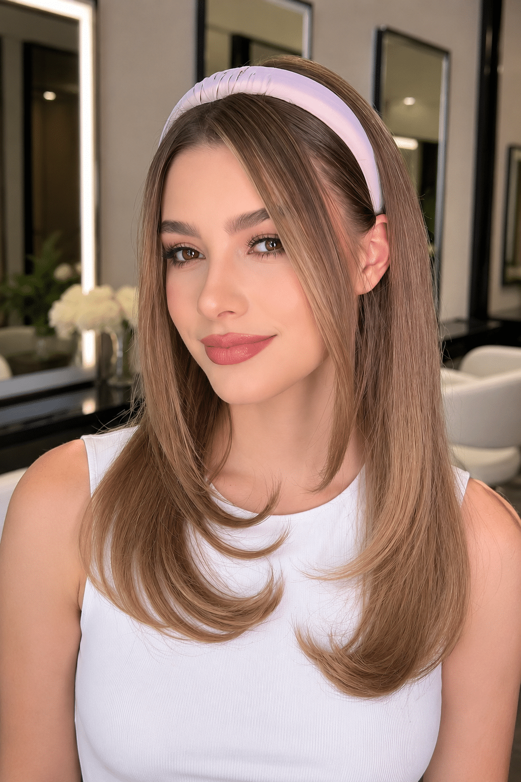 Headband hairstyle ideas