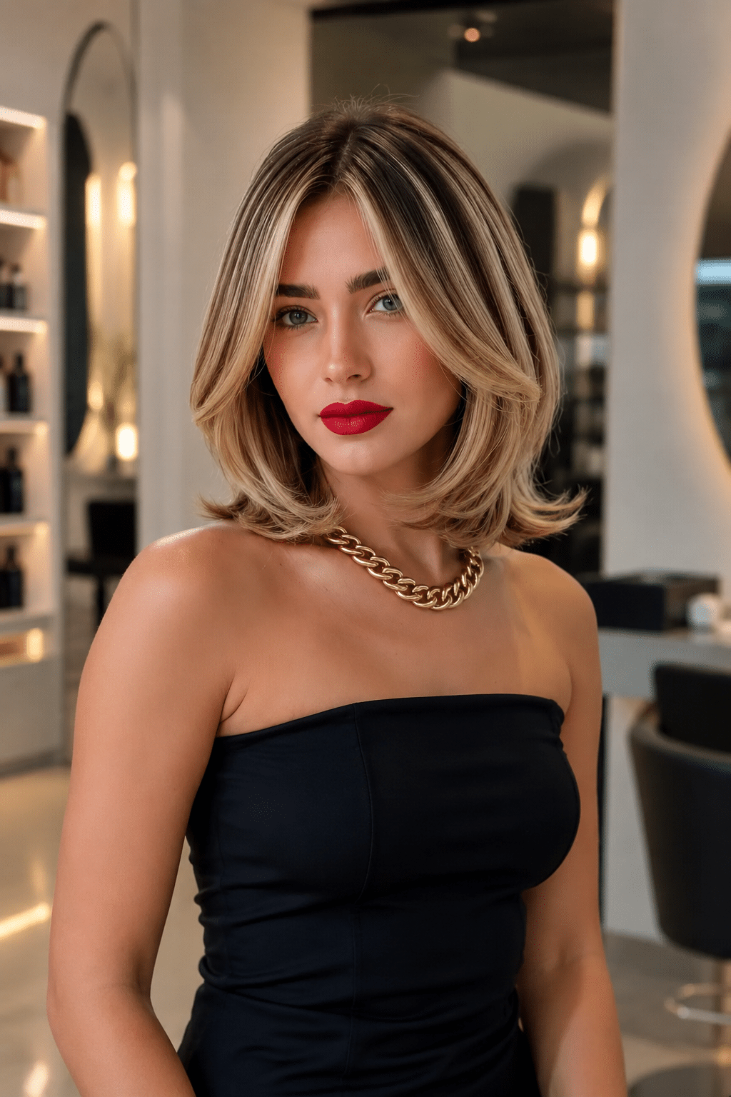 Effortless Blonde Bob