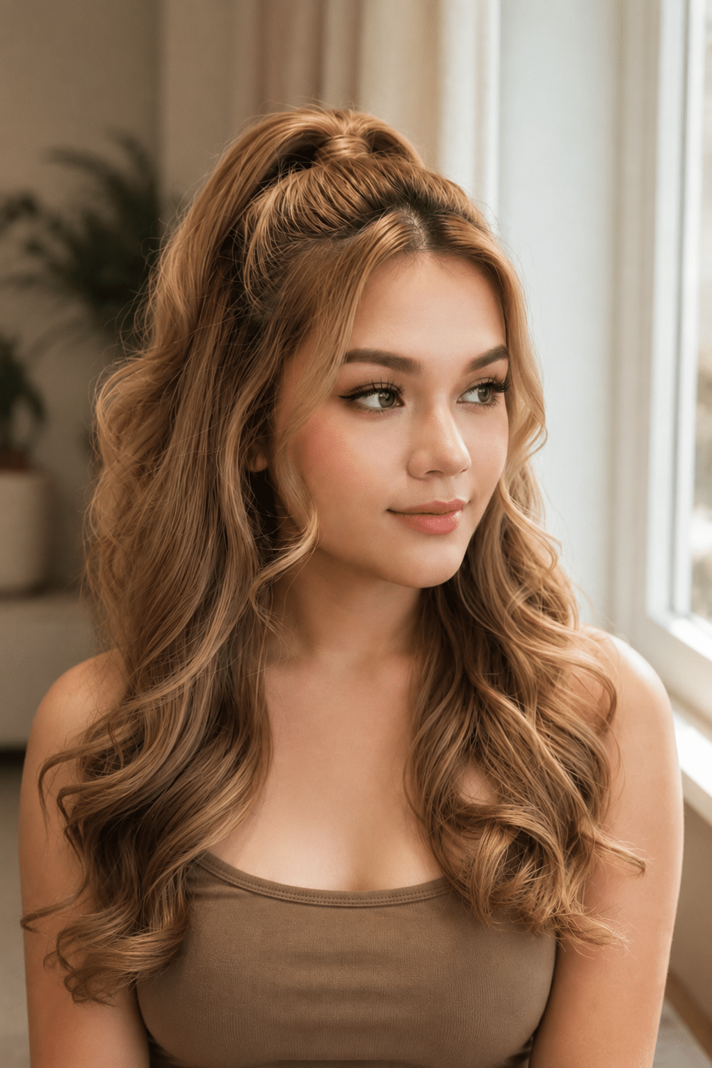 High Ponytail Hairstyle