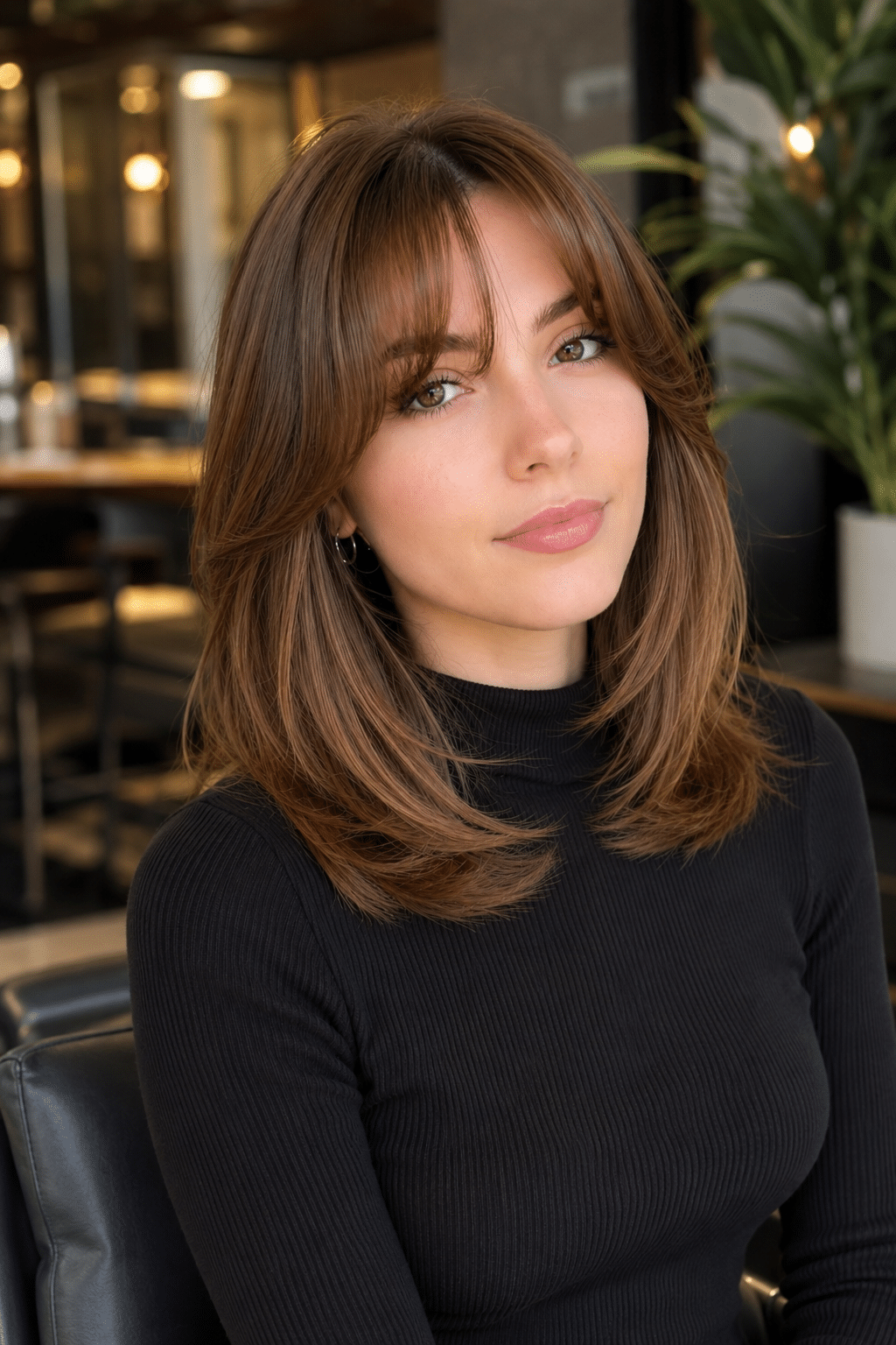 Chic Layered Bob Ideas for Soft Volume and Face-Framing Style 3 chic layered bob ideas